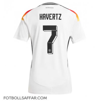 Tyskland Kai Havertz #7 Hemmatröja Dam EM 2024 Kortärmad Tyskland Kai Havertz #7 Hemmatröja Dam EM 2024 Kortärmad